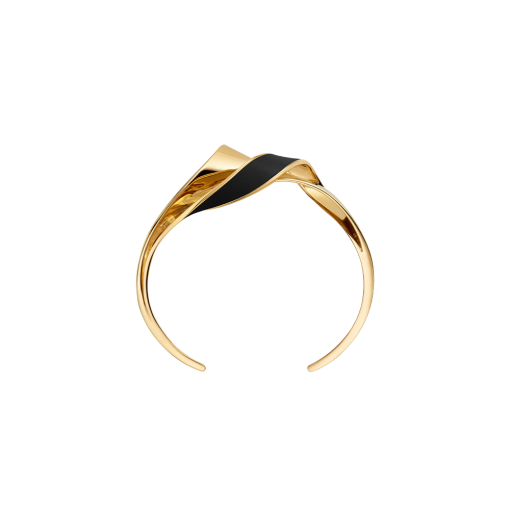 Manchette Éole - Cuir Noir