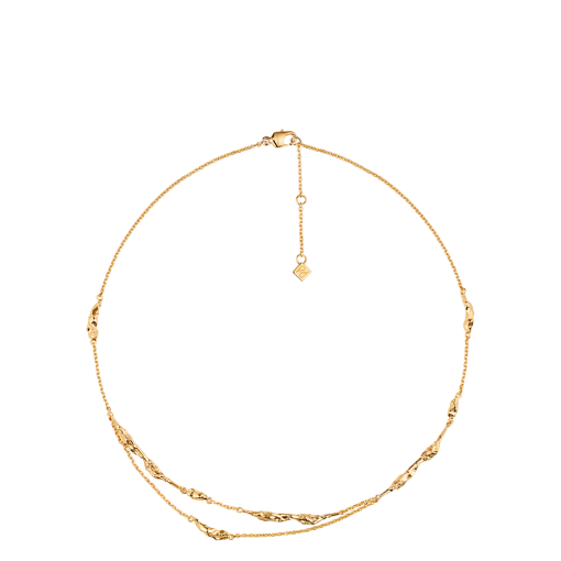 Double Chaîne Eroz - Dorée à l’or 24 carats