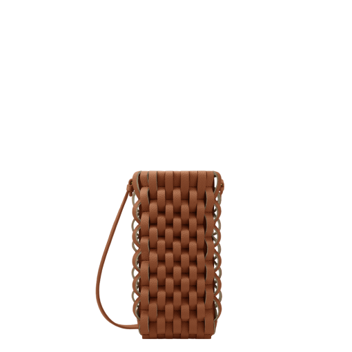 Etui téléphone Onda - Cognac