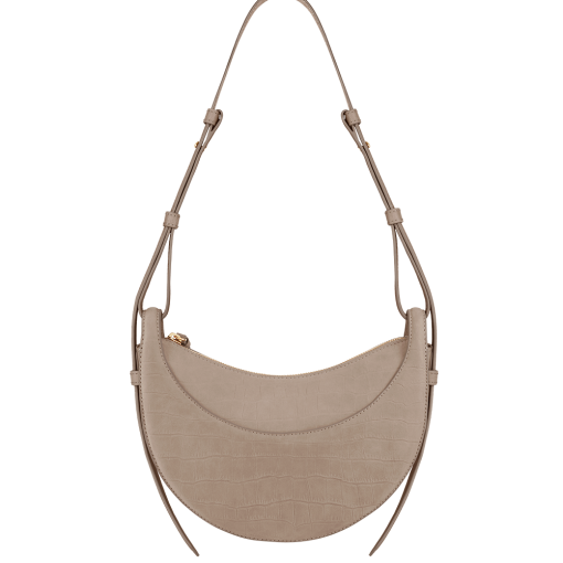 Numéro Dix - Taupe Nubuck Crocodile