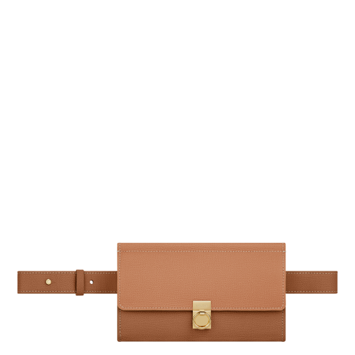 Portefeuille Numéro Sept ceinture - Duo Camel