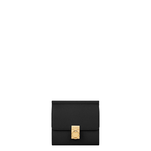 Portefeuille Numéro Sept - Noir Grainé